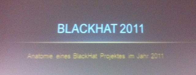 Blackhat 2011